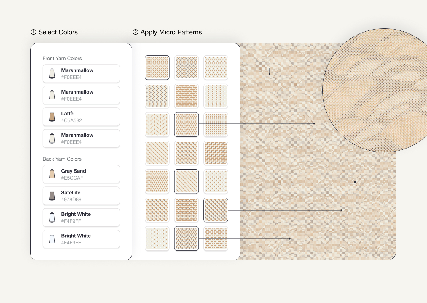 Micro Patterns In Our Textiles - Download Incredible Vintage Picture | High Resolution